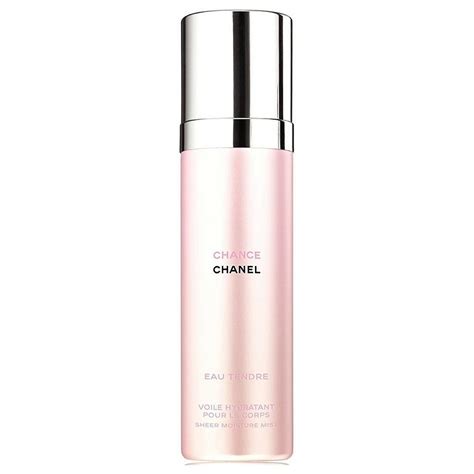 chanel chance mist|Chanel eau tendre moisture mist.